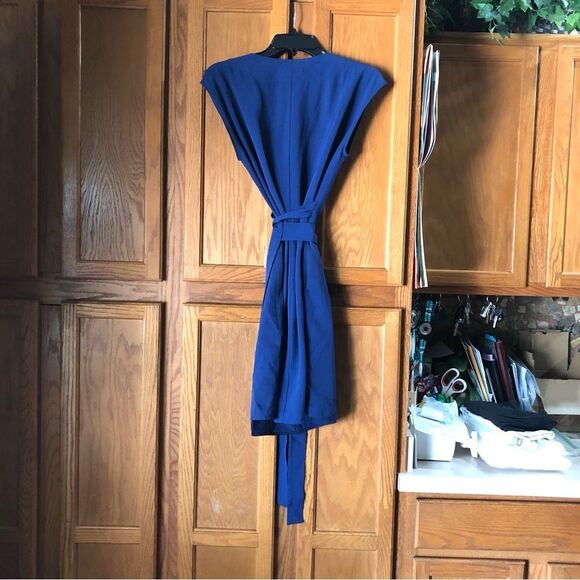 Everlane Japanese GoWeave Sleeveless Mini Wrap Dress - 2 - Picture 8 of 14